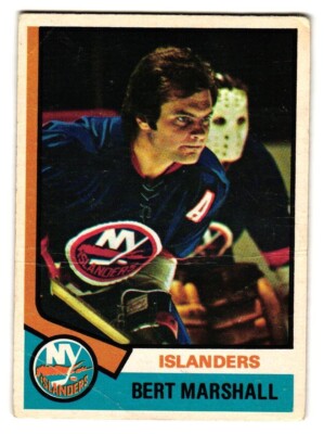 1974-75 O-Pee-Chee #177 Bert Marshall New York Islanders OPC SKU#VS1109