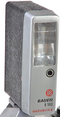 Bauer E160 Ultrablitz Flash Unit.  Classic 1970's flash Needs repair and charger