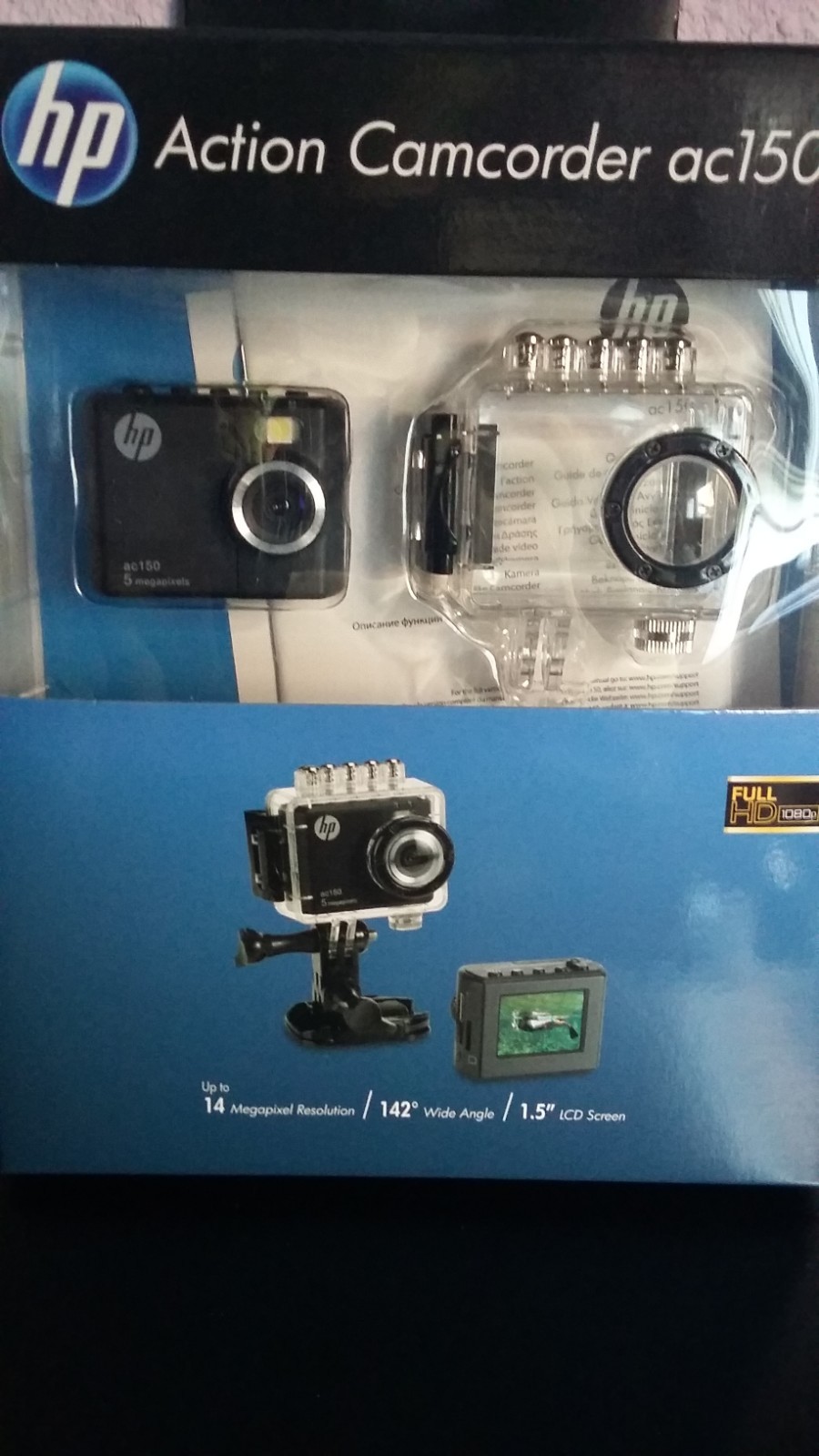 Vemont Cámara deportiva 1080p HD impermeable 30m de 2.0 Le(azul) | Compra online en