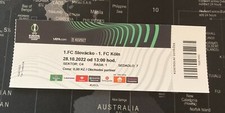 Slovacko - FC Köln Germany Conference league 2022 football ticket