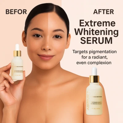 Ammuri Bio Kojisäure Serum für dunkle Flecken - 30ml Aufhellende Formel mit