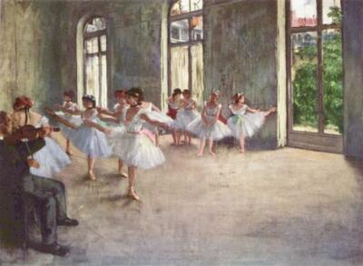 high quality oil  painting  handpainted on canvas-Ballet Rehearsal