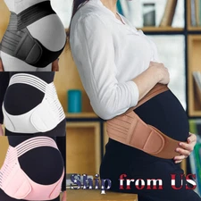 Maternity Belt Pregnancy Support Waist Back Abdomen Pregnant Band Belly Brace US