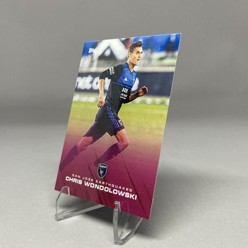 2020 Topps MLS Playoffs Red /10 Chris Wondolowski #16A - Picture 5 of 13