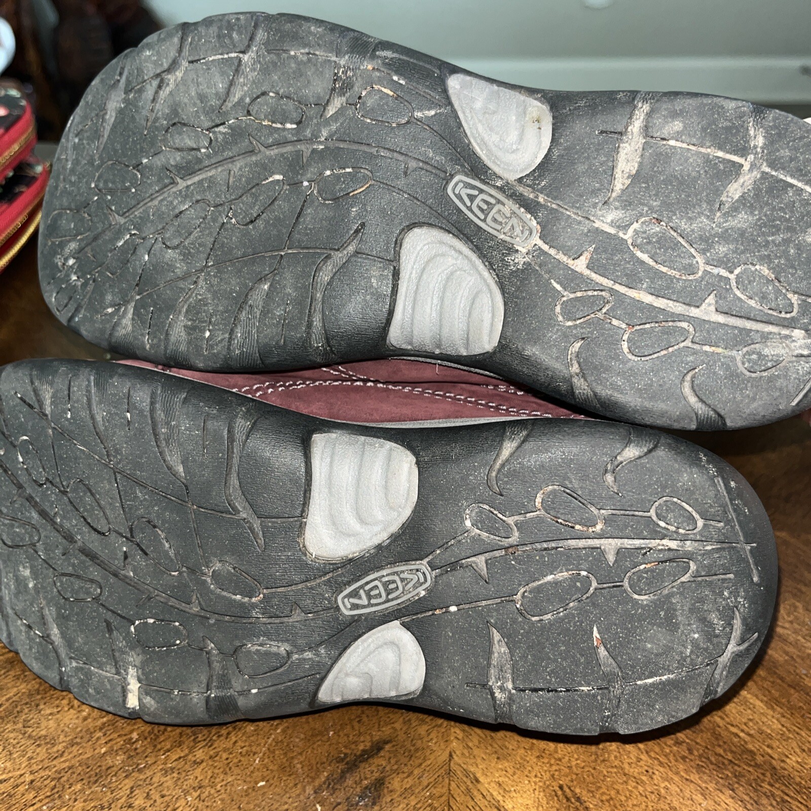 Scarpa casual Keen donna Presidio rossa taglia 6 5 pelle stringata bassa