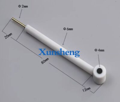 1pc new for L Type Glassy Carbon Electrode 4mm