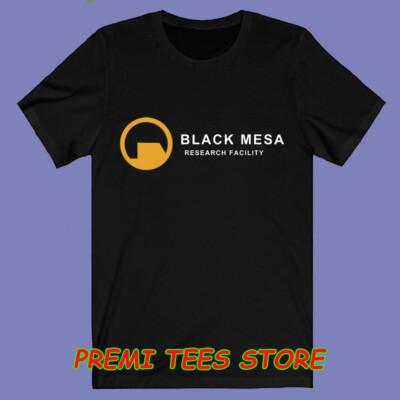 Black Mesa Research Facility Men's Black Size S-3XL