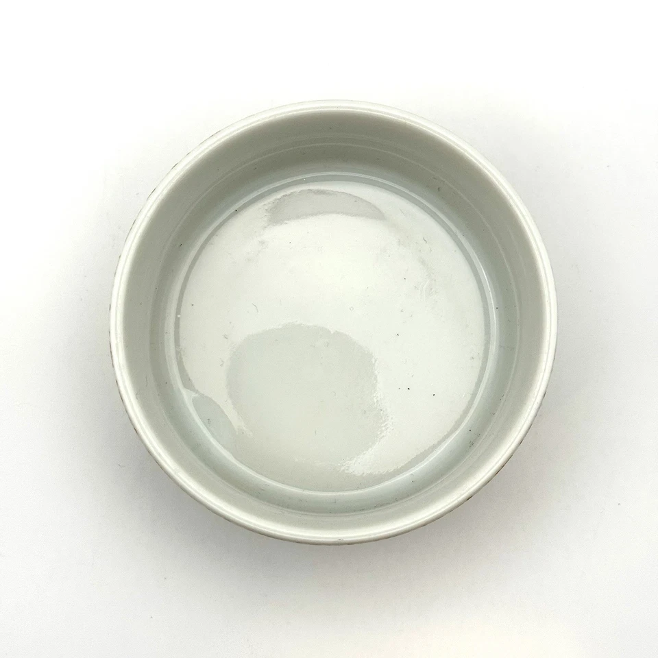 Японская фарфоровая круглая шкатулка для ювелирных изделий из сацуки птицы кизилы сделано в Японии - Изображение 3 из 4