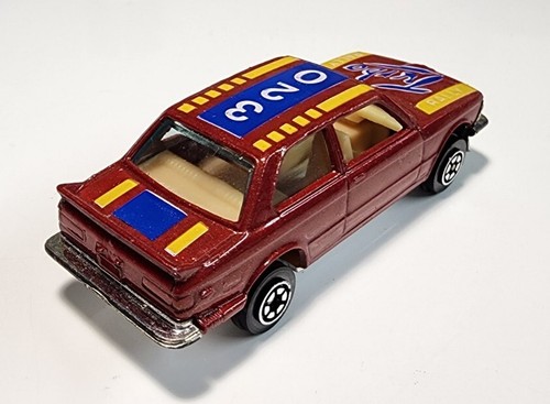 Yatming #1029 Red BMW 320i Turbo Rally 1/64 Diecast HTF Blue/Yellow Tampos - Picture 7 of 9