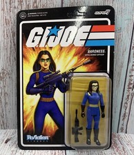 Super7 G.I. Joe Reaction Figures  Baroness Intelligence Officer NEW