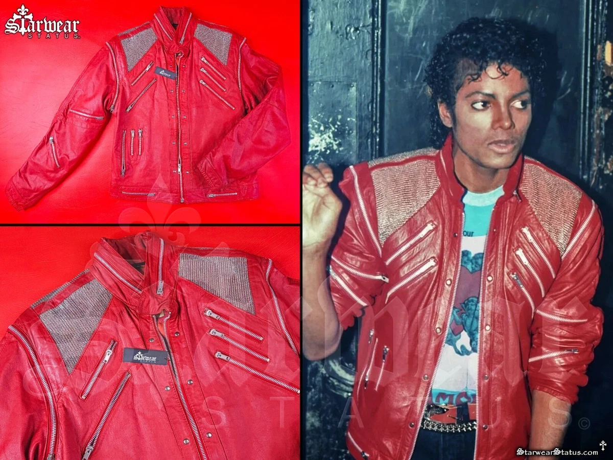 HOLY GRAIL Vintage 1983 Michael Jackson 80s J PARK Leather BEAT