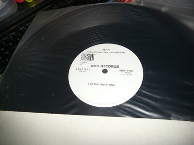 Record 12'' single promo PERRI on MCA   Im the only One '''' NM-