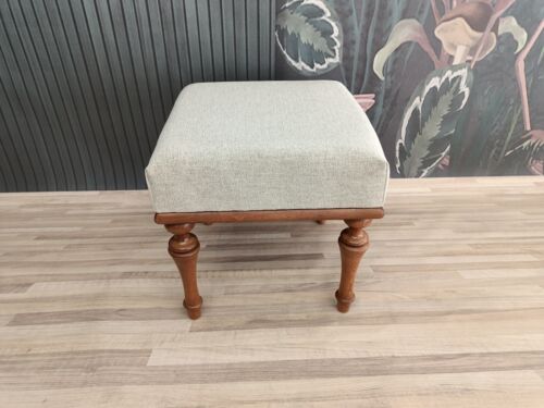 Hallway bench, Ottoman for bedroom, Retro bench, Upholstered bench, Dining bench - Picture 10 of 10