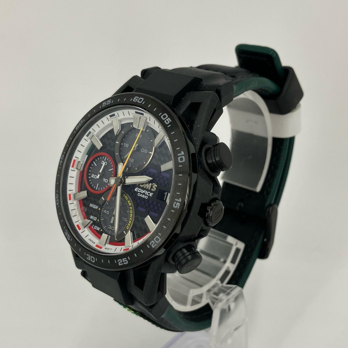 USED CASIO Edifice EFS-S641TMS-1AJR Black Case: 4.5cm Unisex Watch 