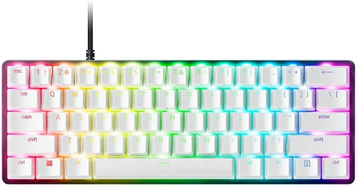 Razer Huntsman Mini Optical Gaming Keyboard Mercury White