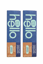 Hello Superfresh Peppermint Toothpaste 2 Pack Fluoride Free Natural Whitening
