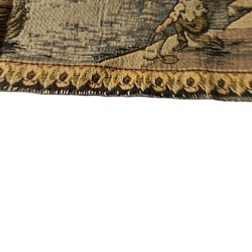 VTG Early Venezia Italian Wall Tapestry Art Small 37" X 19" Venice Collectible - Picture 9 of 24