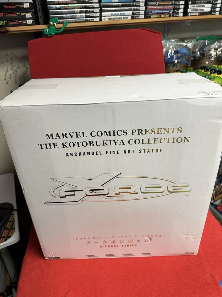 KOTOBUKIYA Marvel ARCHANGEL #512/1000 Limited Edition Figurine 17 inches Tall Foto 2 de 4