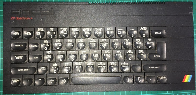 Sinclair ZX Spectrum Plus Samsung 3B - working