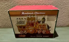 Cracker Barrel Fiber Optic Lighted Christmas Express Train Ginger Bread