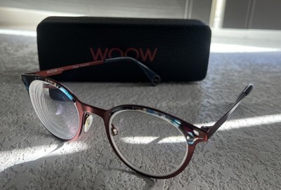 WOOW Be Safe 1 Col 0091 Brown EYEGLASSES FRAME 47-21-145mm B42mm With Case