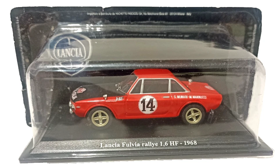 LANCIA FULVIA RALLYE 1.6 HF 1 er MONTE CARLO 1972 - IXO / HACHETTE - 1/43 - Photo 1/1