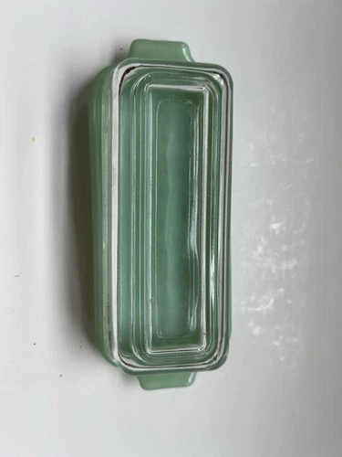 Fire King Jadeite Butter Dish