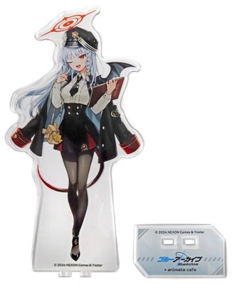 Haruna BIG Acrylic Stand Blue Archive × Cafe Animate Cafe Goods Pre-owned