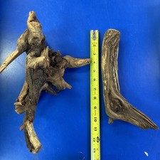 Tfwadmx Aquarium Natural Driftwood Decor Wood Branches, 2 Pieces10"-12"