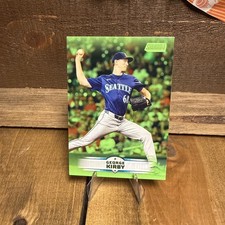 2025 Topps Stadium Club - George Kirby #134 Lime Green Foil