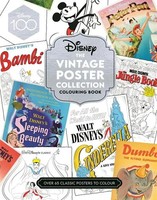 Disney The Vintage Poster Collection Colouring Book | Ltd | Englisch | Buch