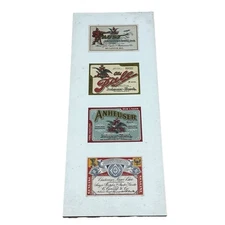 Old Beer Labels Reproduced From The Anheuser Busch Archives 5000 Made 1980