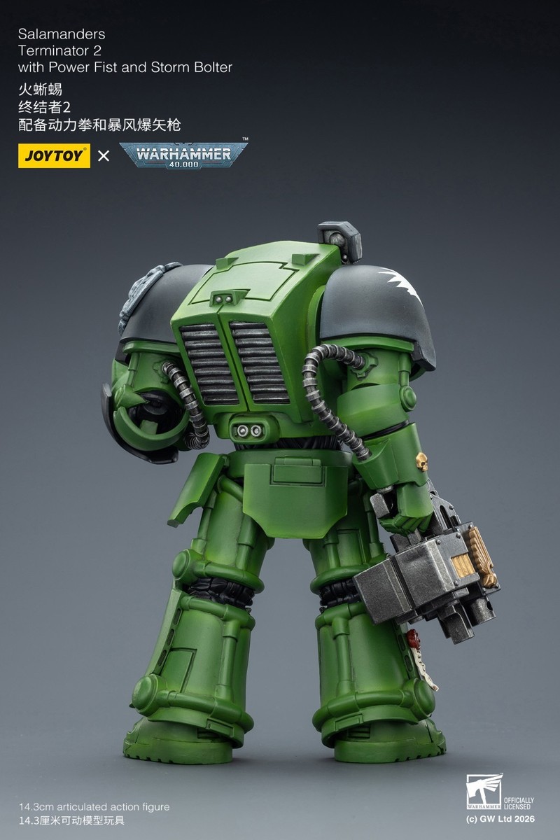 JOYTOY Warhammer 40K 1/18 Action figure Salamanders Terminator 2