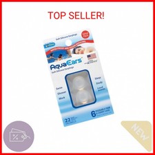 Aqua Ears Soft Silicone Earplugs 6 Pair 