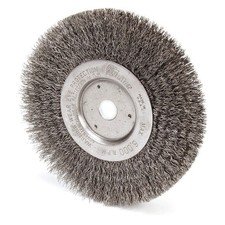 WEILER 93112 Crimped Wire Wheel Brush,Arbor Hole 3A195