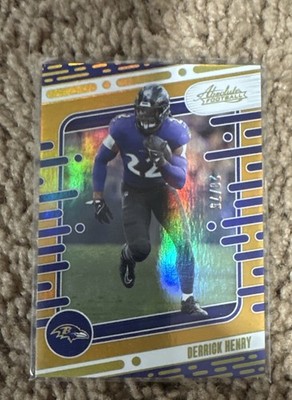2024 Panini Absolute - Derrick Henry #8 Spectrum Orange /75