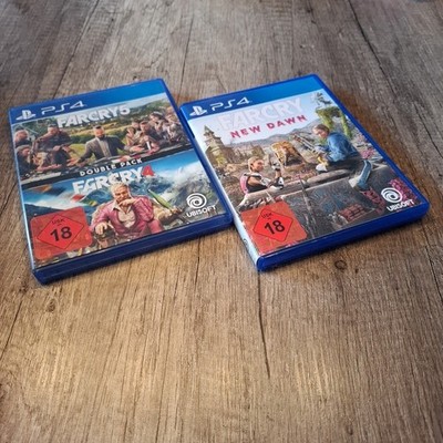 Far Cry 4 + Far Cry 5 + Far Cry New Dawn PS4/PS5 guter Zustand 