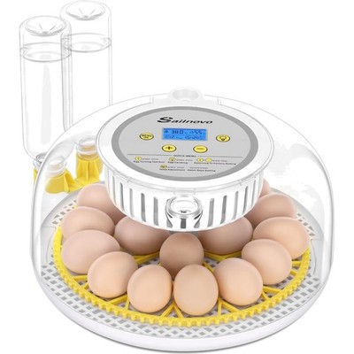 Eier Inkubator Brutautomat automatische Wasser, 18 Eier Gelb