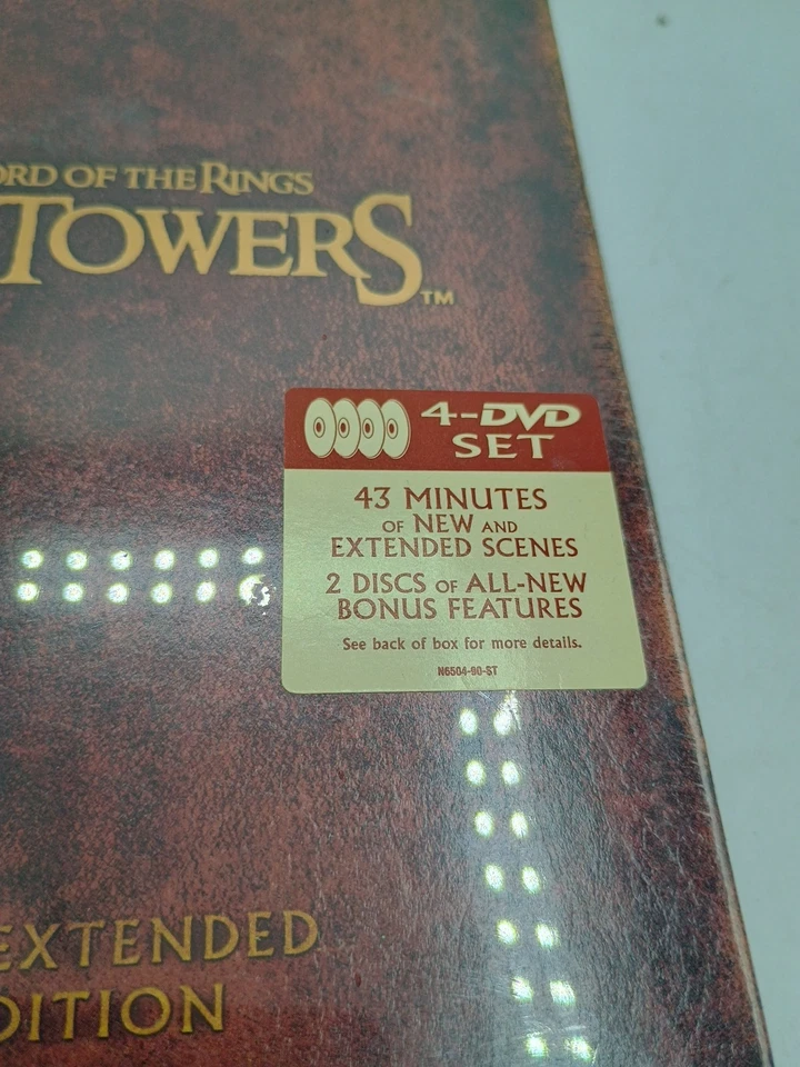 The Lord of the Rings: The Two Towers (4 Disc Special Ext. Edition) New/Sealed - Image 2 of 4