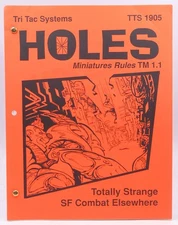 Tri-Tac Holes Strange Sci-Fi Miniature Rules Staff  Tri Tac