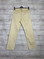 Vintage Versace Jeans Signature Medusa Multilogo Trousers Beige Mens Size 35