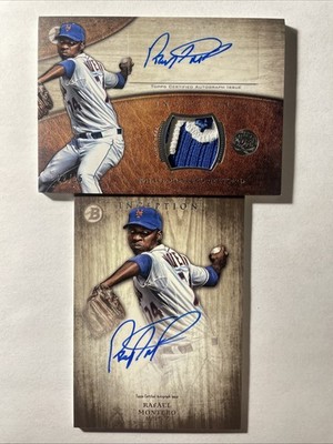 204 Bowman Inception RAFAEL MONTERO Prospect Gu 2 Color Patch Auto /25 + 1 YANKS