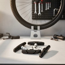 Silent 70mm V-Brake Pads for Mountain Bikes - Durable Rubber & Aluminum Set