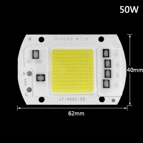 LED Chip COB 10W 20W 30W 50W Cool /Warm Spectrum Lamp Plant 110V 220V - Picture 14 of 18