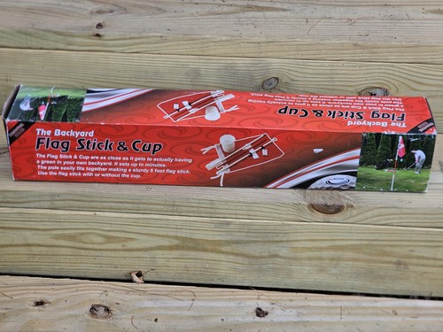 Backyard Flagstick and Golf Cup | Steel Pole Sections Pin Flag Stick - Picture 6 of 16