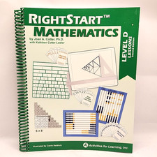 Book RightStart Mathematics Level d Lessons S...