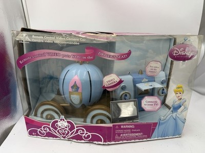 New    Retired Disney Store Princess Cinderella Rc Remote Control Video Came   