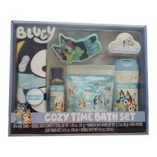 New Bluey Cozy Time Bath,Spa Hair Towel,Rainbow Bath Bomb,Bubble Bath,Body Wash
