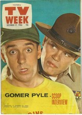 TV WEEK (Victoria) December 17 1966 JIM NABORS GOMER PYLE