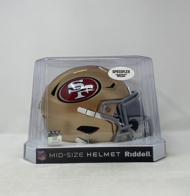 San Francisco 49ers NFL Riddell Speedflex Mid Size Helmet Date Code June 2025